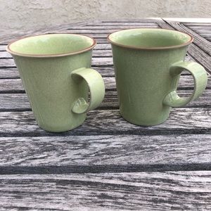 Denby-Langley Juice Apple Mugs- TWO Excellent Preloved Condition